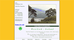 Desktop Screenshot of irishstonehouses.ie